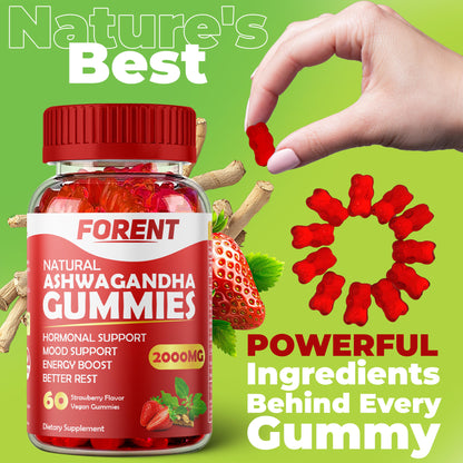 Ashwagandha Gummies Women, Ashwagandha Supplement, Vegan Ashwagandha Energy & Sleep Support Gummies, Vitamin Gummies, Gummies for Women, Dietary Supplement, Healthcare, Natural,ashwagandha calm