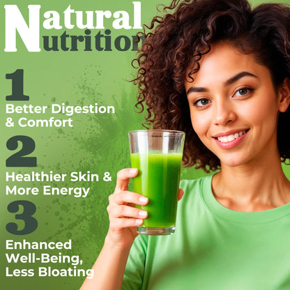 Mango Super Greens Powder with KSM-66 Ashwagandha, Spirulina, Kale and More - Organic, Vegan & Gluten-Free